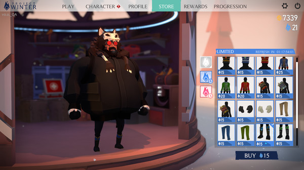 Игра Project Winter, скриншот