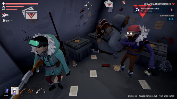 Игра Project Winter, скриншот