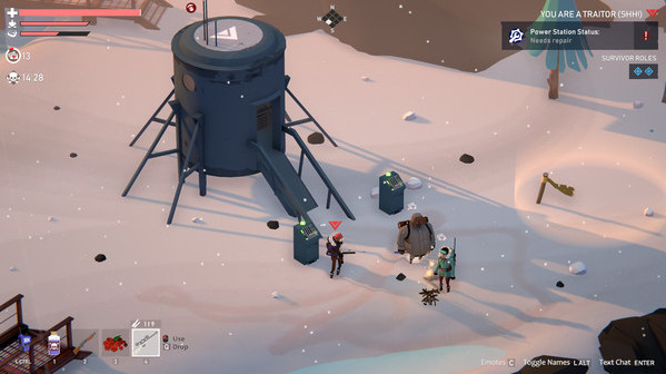 Игра Project Winter, скриншот