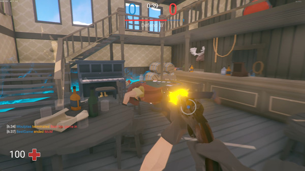 Игра Projectile Dysfunction, скриншот