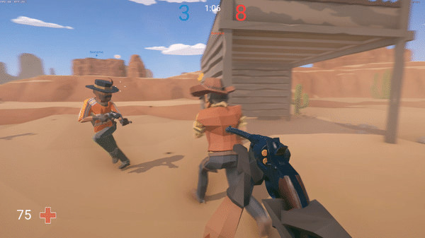 Игра Projectile Dysfunction, скриншот