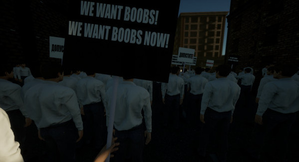 Игра PROTEST SIMULATOR, скриншот