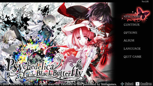 Игра Psychedelica of the Black Butterfly, скриншот