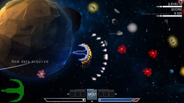 Игра Psycho Starship Rampage, скриншот