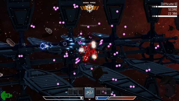 Игра Psycho Starship Rampage, скриншот