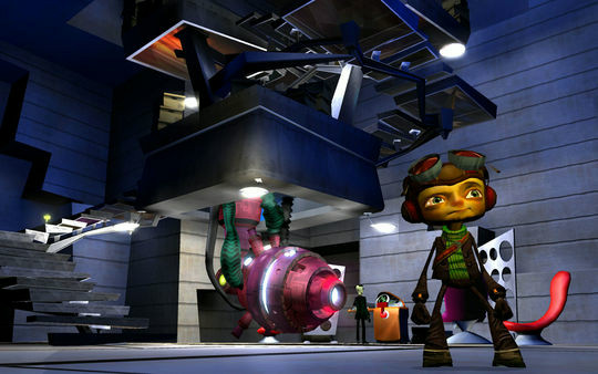 Игра Psychonauts, скриншот