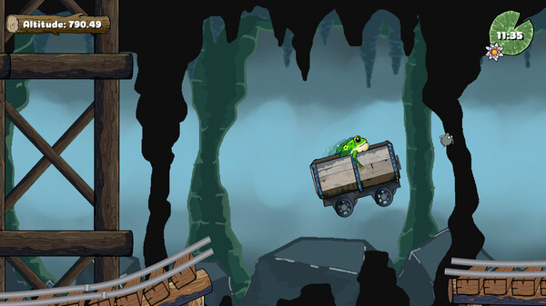 Игра Pudding Frog, скриншот