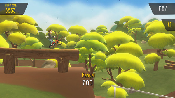 Игра Pumped BMX +, скриншот