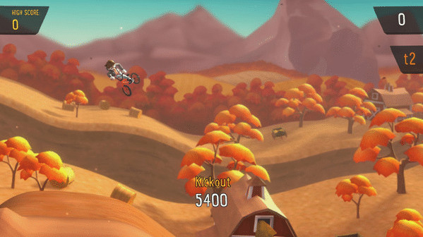 Игра Pumped BMX +, скриншот