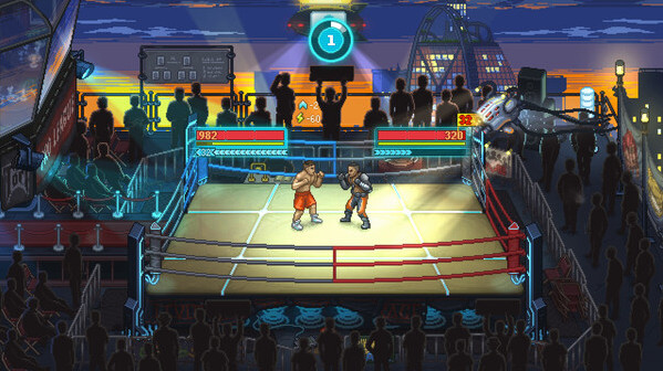 Игра Punch Club 2: Fast Forward, скриншот