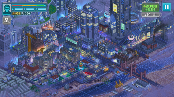 Игра Punch Club 2: Fast Forward, скриншот