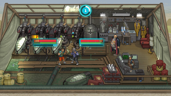 Игра Punch Club 2: Fast Forward, скриншот