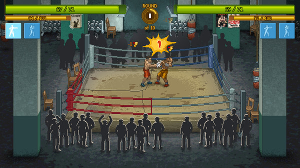 Игра Punch Club, скриншот
