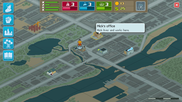 Игра Punch Club, скриншот