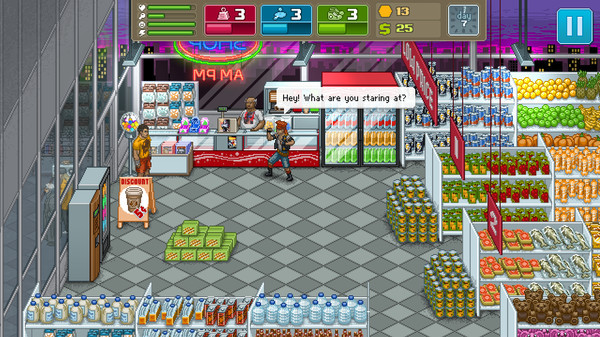 Игра Punch Club, скриншот