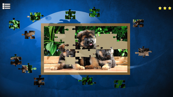 Игра Puppy Dog: Jigsaw Puzzles, скриншот