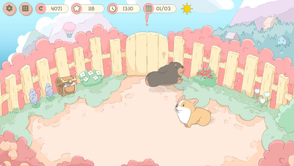 Игра Puppy Park, скриншот