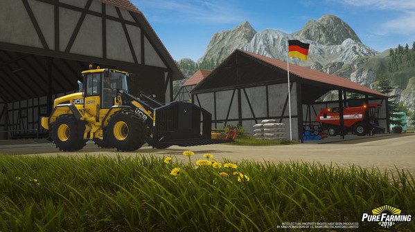Игра Pure Farming 2018 - Germany Map, скриншот