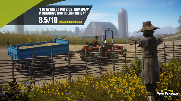 Игра Pure Farming 2018, скриншот