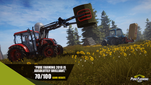 Игра Pure Farming 2018, скриншот