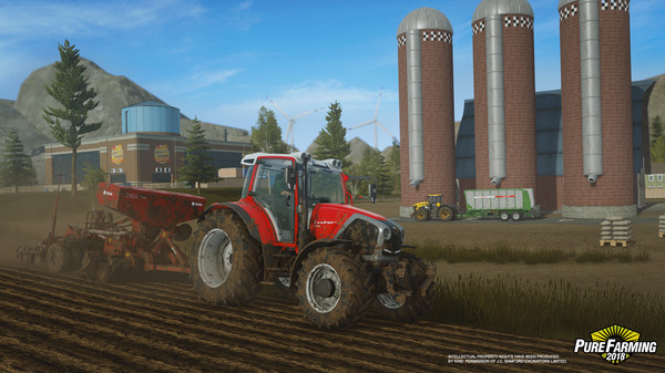Игра Pure Farming 2018, скриншот