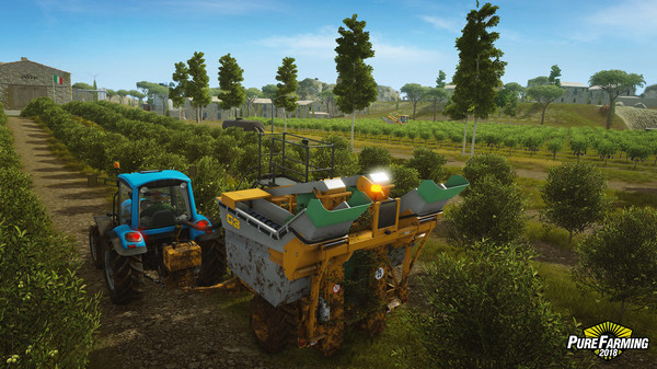 Игра Pure Farming 2018, скриншот