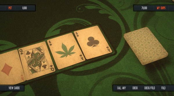 Игра Pure Hold'em - 100% Hemp Card Deck, скриншот