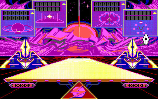 Игра Purple Saturn Day, скриншот