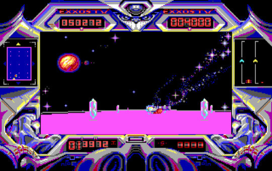 Игра Purple Saturn Day, скриншот