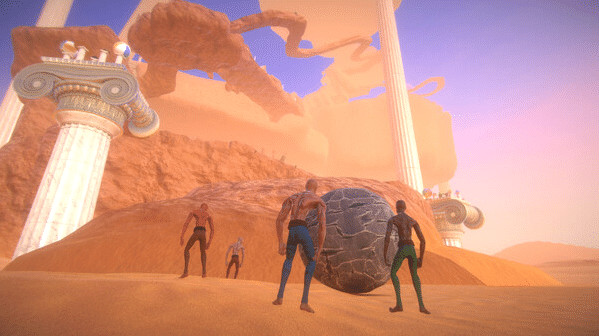 Игра Pushing it! Together - Sisyphus Co-op, скриншот