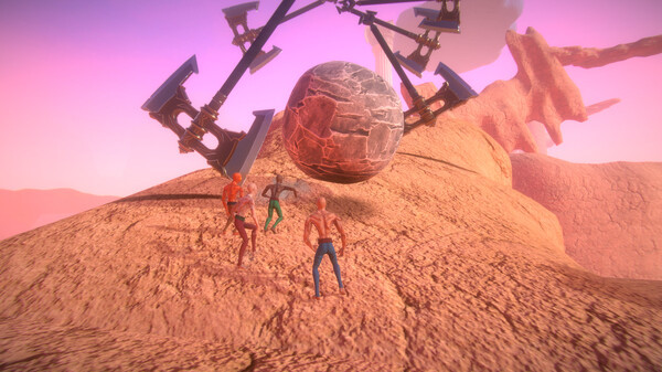 Игра Pushing it! Together - Sisyphus Co-op, скриншот