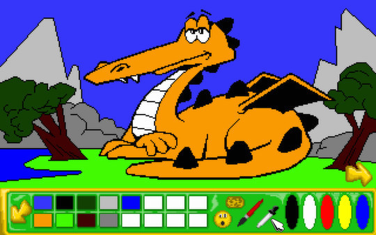 Игра Putt-Putt and Fatty Bear's Activity Pack, скриншот