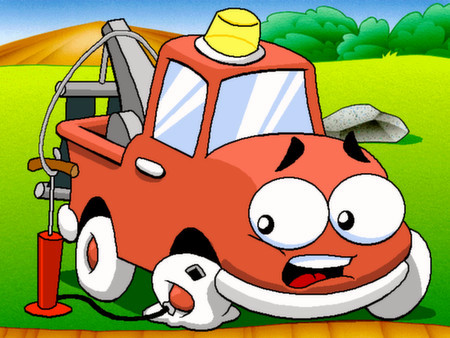 Игра Putt-Putt Enters the Race, скриншот