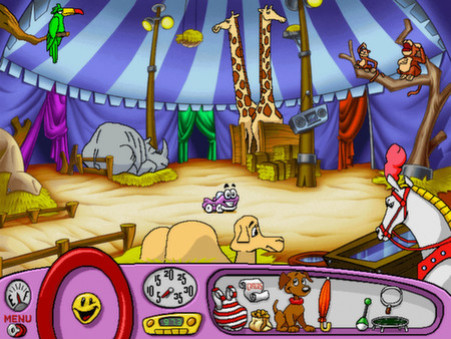 Игра Putt-Putt Joins the Circus, скриншот