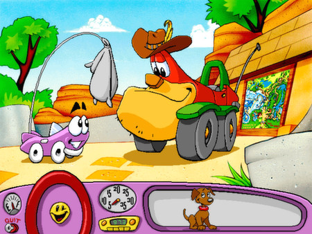 Игра Putt-Putt Saves The Zoo, скриншот