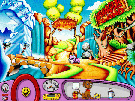 Игра Putt-Putt Saves The Zoo, скриншот
