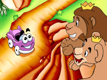 Игра Putt-Putt Saves The Zoo, скриншот