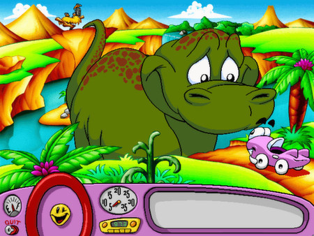 Игра Putt-Putt Travels Through Time, скриншот