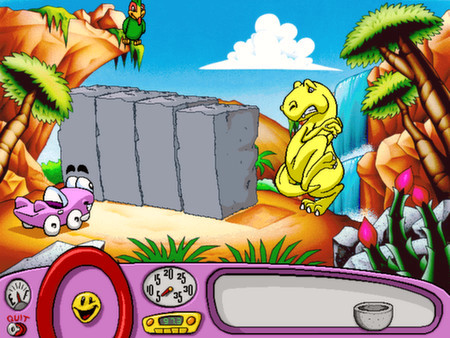 Игра Putt-Putt Travels Through Time, скриншот