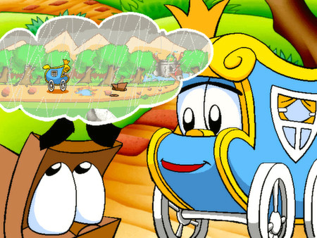 Игра Putt-Putt Travels Through Time, скриншот