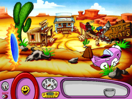 Игра Putt-Putt Travels Through Time, скриншот