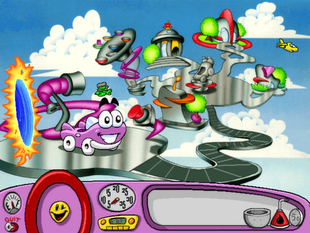 Игра Putt-Putt Travels Through Time, скриншот