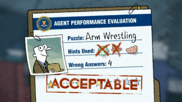 Игра Puzzle Agent, скриншот