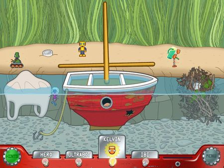 Игра Puzzle Bots, скриншот