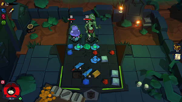 Игра Puzzle Forge Dungeon, скриншот