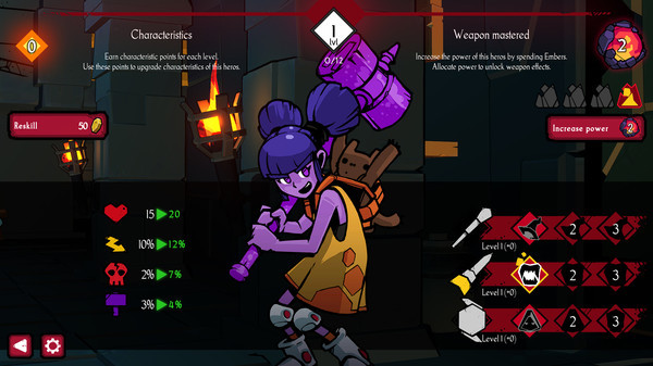 Игра Puzzle Forge Dungeon, скриншот