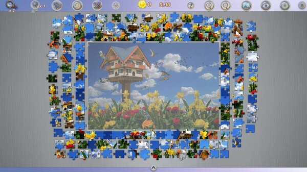 Игра Puzzle Pieces 4: Farewell Dear Winter, скриншот