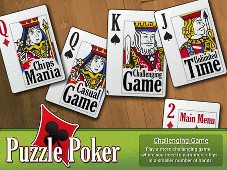 Игра Puzzle Poker, скриншот