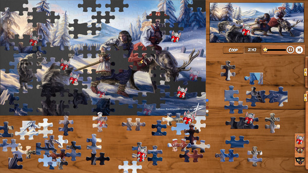 Игра Puzzle With Your Friends, скриншот