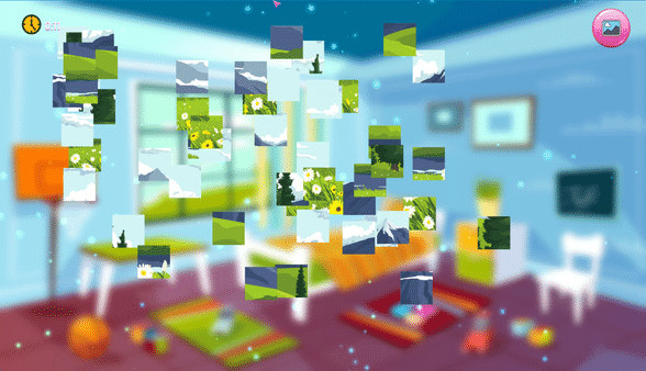 Игра Puzzles with nature, скриншот